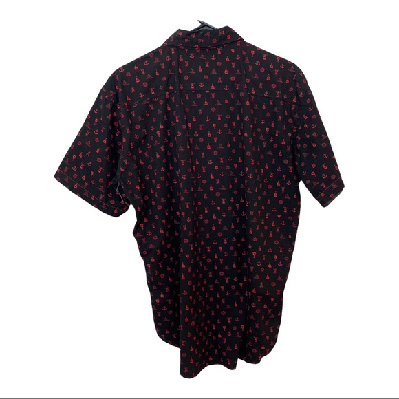 Denim & Rivets XXL Cotton Sleeve Button Up Shirt, un tuck style - Picture 3 of 9